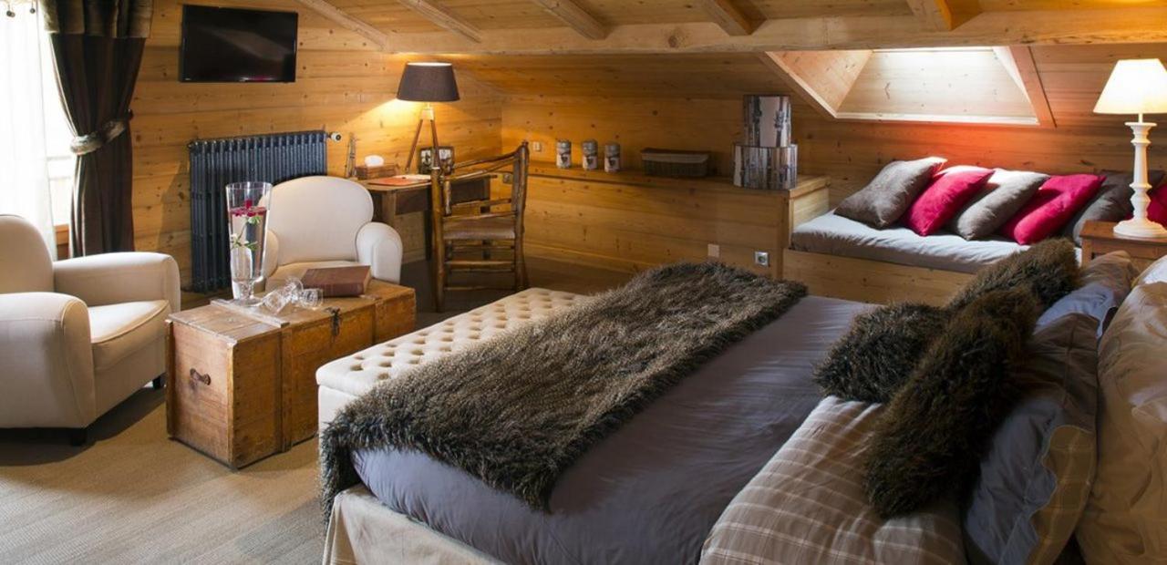 Chalet-Hotel Les Cimes Ле-Гран-Борнан Екстер'єр фото